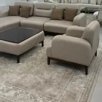 مبل ال همراه پاف و تکنفره