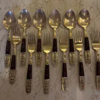 فرانسه ویکتوریا قدیمی قاشق انتیک|ظروف سرو و پذیرایی|قم, باغ پنبه|دیوار