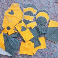 سرویس اشپزخانه. روبالشی. رویه تشک و لحاف|رختخواب، بالش، پتو|میاندوآب, |دیوار