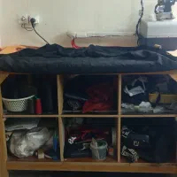 میز اتو قفسه دار