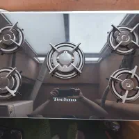 اجاق گاز طرح فر تکنو در حد نو