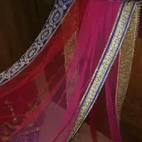 لباس مجلسی زنانه هندی اصل سوغات هند دست ساز|لباس|رودهن, |دیوار