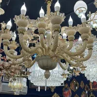 لوستر کریستالی ۶شعله اقساط ۴ ماهه و نصب رایگان|لوستر و چراغ آویز|اراک, |دیوار