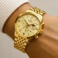 ساعت امگا مردانه طلایی