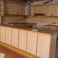 کابینت فلزی با رویه و صفحه MDF