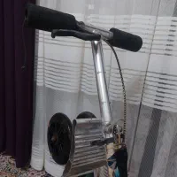 اسکوتر آلومینیومی محکم در حد نو