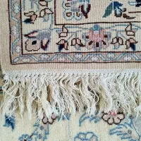 یک تخته فرش نایین دستبافت گل ابریشم 6 متری|فرش|اصفهان, جلفا|دیوار