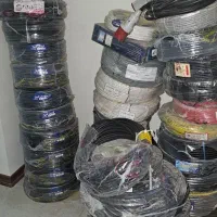 مقداری کابل در سایزهای و مقاطع مختلف صدرصد مس