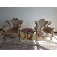 مبلمان استیل ۷ نفره|مبلمان خانگی و میز عسلی|قم, بلوار امین و ساحلی|دیوار