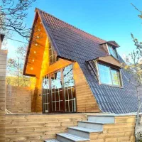 اجاره-کلبه-سوئیسی-یک-خوابه-الموت-قزوین-ویو-عالی