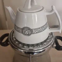 کتری پلان با قوری سالم و تمیز