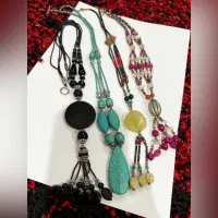 گردنبند سنگی اصل