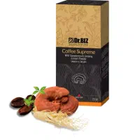 قهوه سوپریم با قارچ گانودرما و جنسینگ ۲۰ عددی