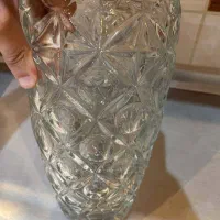 گلدانی قدیمی انتیک|گل مصنوعی|رشت, ساغری سازان|دیوار