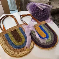 کیف و رانر و زیر بشقابی های دستبافت رافیا