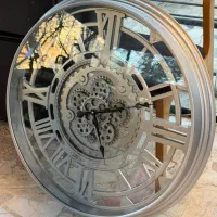ساعت دیواری چینی وارداتی چرخ دنده قابل حرکت