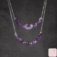 گردنبند و نیم ست های دست ساز از سنگ طبیعی