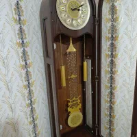 ساعت ایستاده چوب راش|صنایع دستی و سایر لوازم تزئینی|کوهدشت, |دیوار