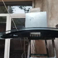 هود آشپزخانه دو موتور تمیز مرتب