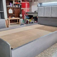 تخت یک و یکنیم نفره مدرن|تخت و سرویس خواب|شاهین‌شهر, گزبرخوار|دیوار