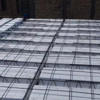 آرماتوربندی و اجرای سقف تیرچه