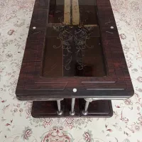 میز جلو مبلی و۴عدد میز عسلی