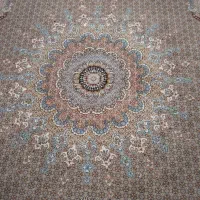 فرش ۹ متری سیمرغ گردویی یلدای کویر ۷۰۰ شانه