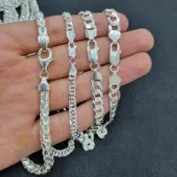 فروش عمده زنجیر نقره ایتالیایی ، ترک و تایلندی|جواهرات|تهران, گیشا|دیوار
