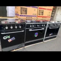 اجاق گاز ۵ شعله نو اکبند صفر سمساری سارانی|اجاق گاز و لوازم برقی پختوپز|زابل, |دیوار