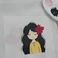 نقاشی روی مقنعه|لباس|الشتر, |دیوار