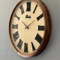ساعت دیواری مدل لاریسا «چوب روس» قطر ۶۵ و ۷۵|ساعت دیواری و تزئینی|تهران, تهرانپارس غربی|دیوار