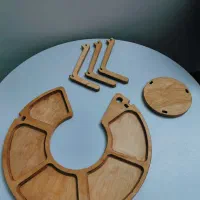 پایه میز قلیان استند قلیون اردو خوری مزه خوری میز|کلکسیون و سرگرمی|مشهد, کوی سیدی|دیوار