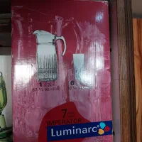پارچ و لیوان لومینارک فرانسه|ظروف سرو و پذیرایی|اصفهان, شیخ اشراق|دیوار