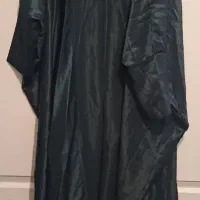 چادر عربی مشکی ساتن سبک قد ۱۸۰ سانت