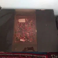 مبل ۴ نفره چرم به همراه میزعسلی مناسب سوئیت یا باغ|مبلمان خانگی و میز عسلی|همدان, |دیوار