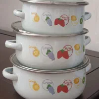 3عدد قابلمه کوچک استفاده نشده تفلون