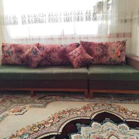 مبل ال 7 نفره با 3تا میز عسلی|مبلمان خانگی و میز عسلی|محمدشهر, ولدآباد بزرگ|دیوار