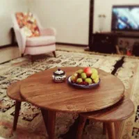 جلو مبلی و عسلی آرشا|مبلمان خانگی و میز عسلی|رشت, چله خانه|دیوار