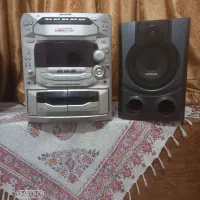 ظبط 5دیسک پاناسونیک اصل سالم|سیستم صوتی خانگی|خلجستان, |دیوار