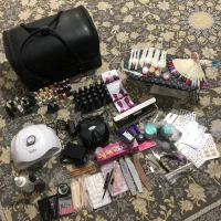 وسایل کاشت ناخن کامل کامل