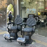 صندلی ارایشگاهی سلطنتی وارداتی و ایرانی جک پدالی