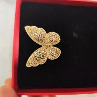 ست دستبند و انگشتر پروانه طلا نوی نو|جواهرات|کاشان, بازار کاشان|دیوار