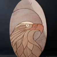 تابلو معرق اینتارسیا عقاب