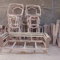مبل خام رنگ نشده