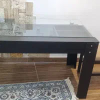 میز نهار خوری تنها شش نفره|میز و صندلی غذاخوری|رشت, ساغری سازان|دیوار