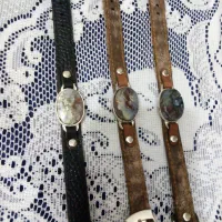 دستبند با سنگ طبیعی جاسپر