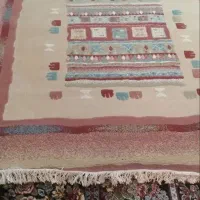 فرش طرح گلیم ۶ متری