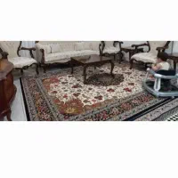 دو عدد فرش ۶ متری طرح بیجار