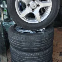 رینگ پنج پر نقره ای سایز 15 وبارز 205/60/15