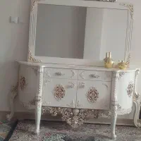 آینه میز کنسول در حد نو